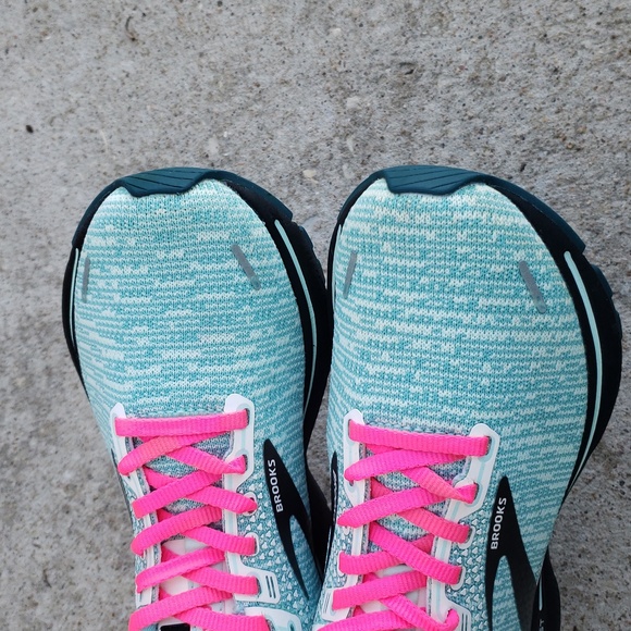 Brooks Womens Road rlRunning Ghost 14 Athletic Sneakers Size 7 Fitness Gym - Picture 7 of 16